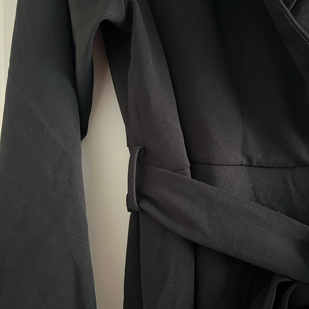 ASOS Black Suit Style Jumpsuit - Picture 3 of 4